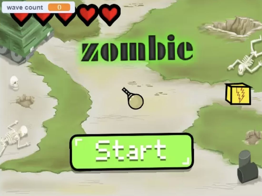 Scratch射击游戏《僵尸来袭》