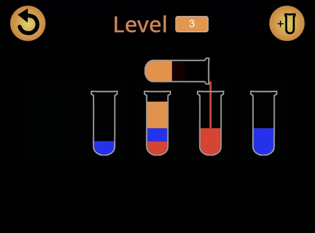 Scratch益智游戏《水排序谜题》